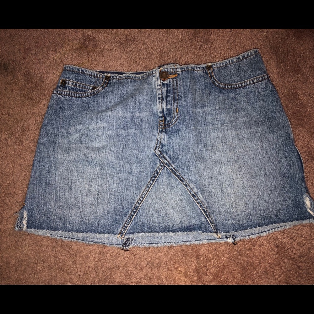 Denim skirt